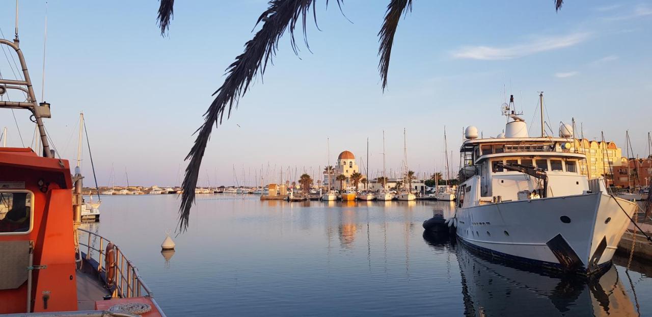 Gruissan-Port-T2-2Chambres-5Pers-43M2-Climatise-Parking-Valerie Buitenkant foto