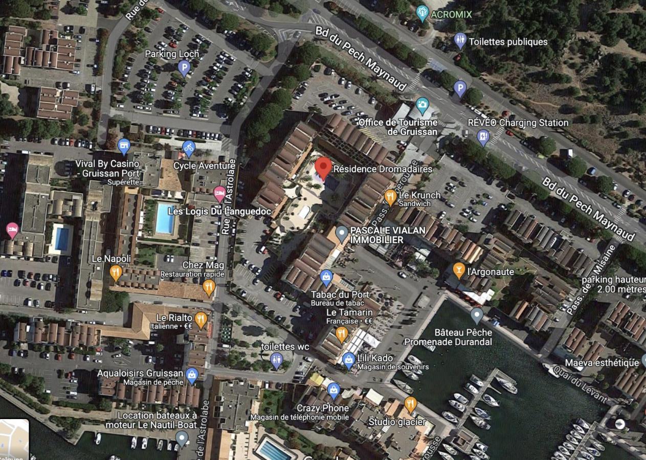 Gruissan-Port-T2-2Chambres-5Pers-43M2-Climatise-Parking-Valerie Buitenkant foto